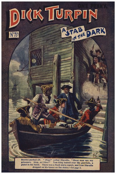 Dick Turpin (cor litho) de Robert Prowse Jnr