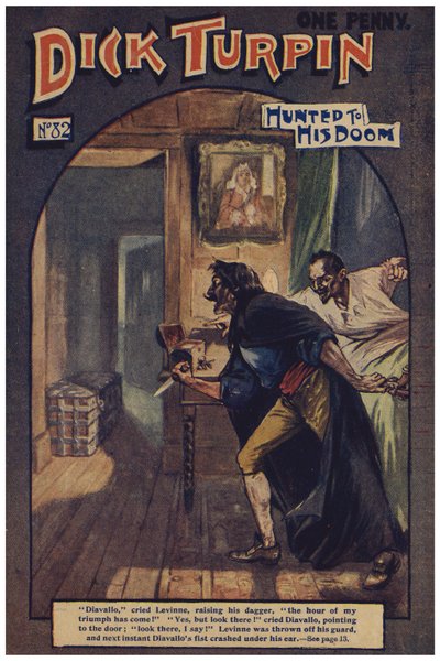 Dick Turpin (cor litho) de Robert Prowse Jnr