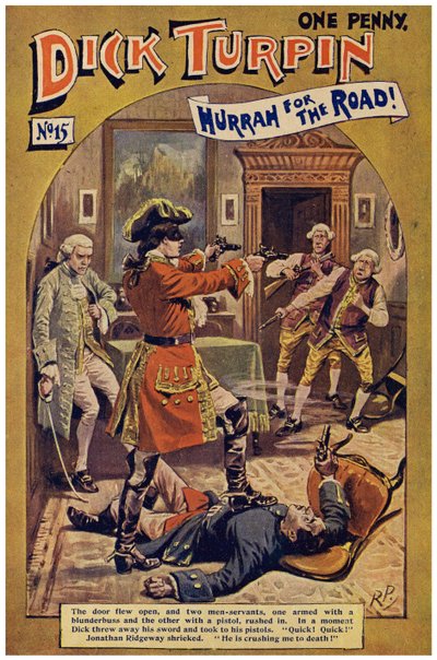 Dick Turpin (cor litho) de Robert Prowse Jnr