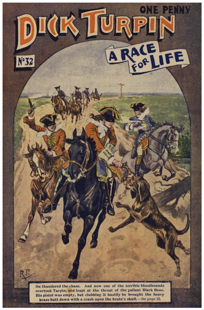 Dick Turpin (cor litho) de Robert Prowse Jnr