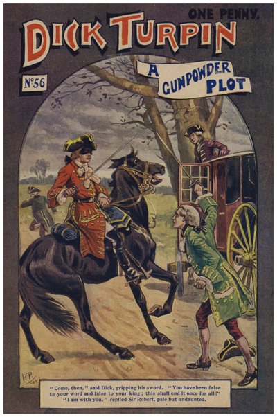 Dick Turpin (cor litho) de Robert Prowse Jnr
