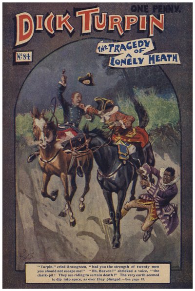 Dick Turpin (cor litho) de Robert Prowse Jnr
