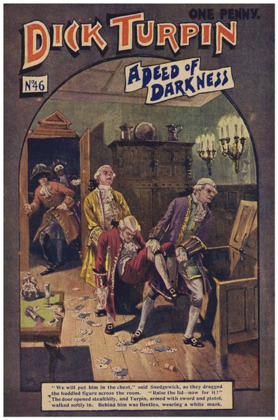 Dick Turpin (cor litho) de Robert Prowse Jnr