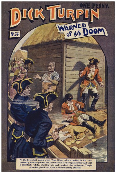 Dick Turpin (cor litho) de Robert Prowse Jnr