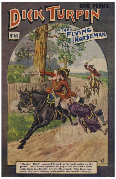 Dick Turpin (cor litho) de Robert Prowse Jnr