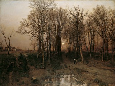 Início da primavera no Penzinger Au de Robert Russ