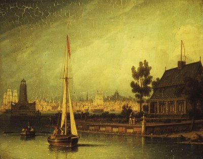 Porto de Liverpool, de Robert Salmon