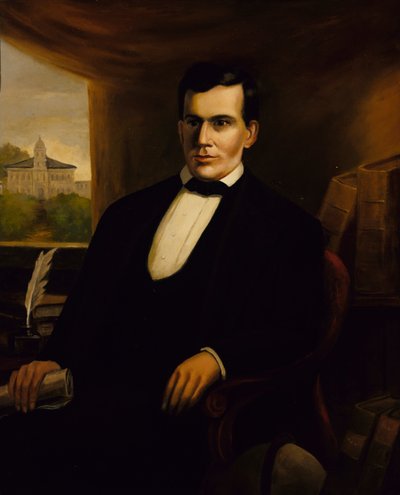 Retrato de Freeman Cary, ca. 1856. de Robert Seldon Duncanson