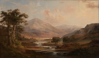 Paisagem escocesa, 1871. de Robert Seldon Duncanson