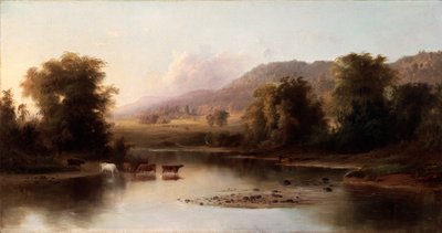 Vista do Rio St. Anne de Robert Seldon Duncanson