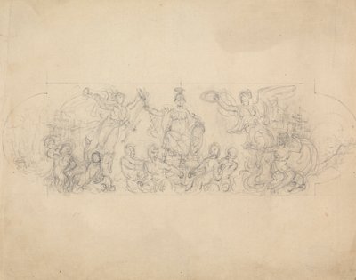 Esboço alegórico da vitória de Robert Smirke