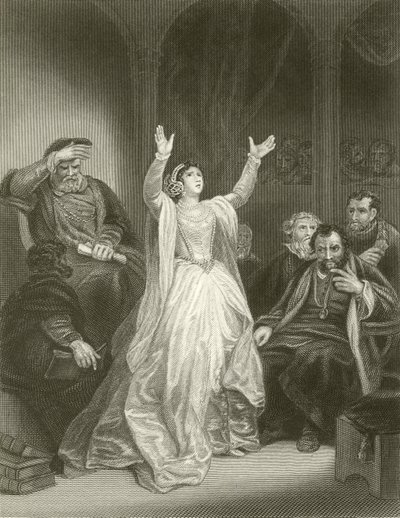 Condenação de Ana Bolena de Robert Smirke