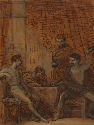 Hotspur e os Plotters em Bangor de Robert Smirke
