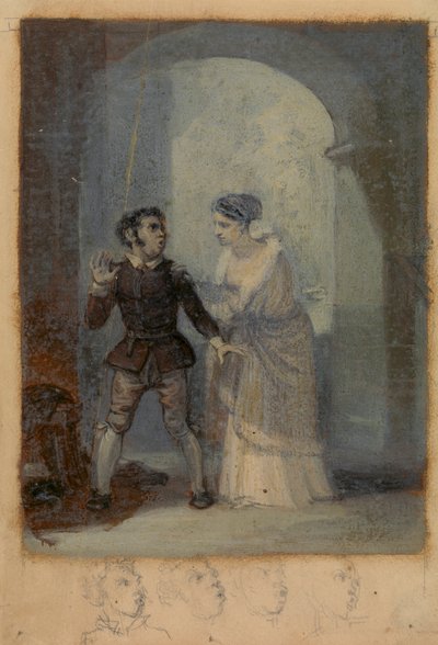 Katherina e Grumio de Robert Smirke