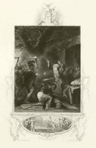 O massacre dos druidas de Robert Smirke