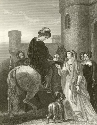 Traição de Elfrida de Robert Smirke