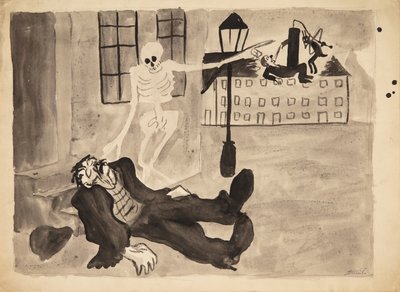 A morte e o bêbado de Robert Storm Petersen