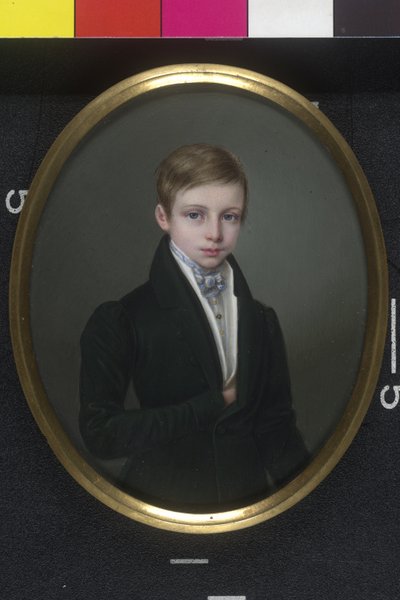 O imperador Francisco José I aos doze anos de idade de Robert Theer