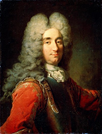 Retrato de um homem, início do século XVIII de Robert Tournieres