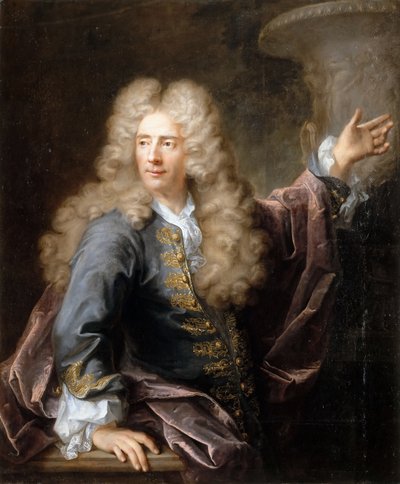 Retrato do escultor Jean Cornu 1650-1715 de Robert Tournieres