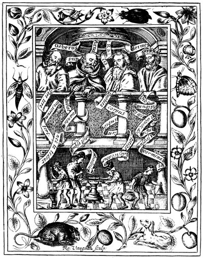 Os quatro grandes alquimistas, 1652 de Robert Vaughan