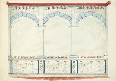 Desenho de restauração de Robert W.R. Taylor
