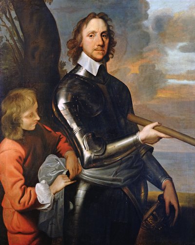Retrato de Oliver Cromwell (1599-1658) 1649 de Robert Walker