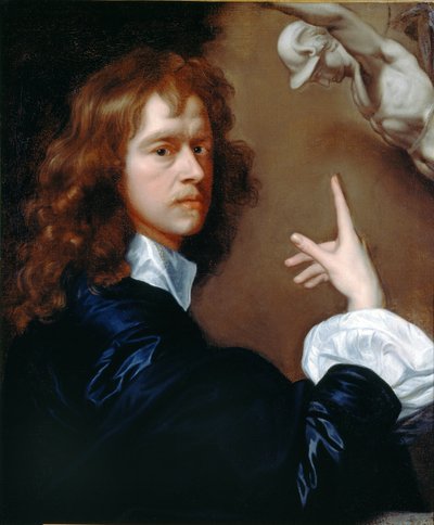 Auto-retrato, c1640-1650 de Robert Walker