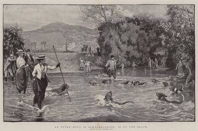 Uma caça à lontra em Somersetshire, na morte de Robert Walker Macbeth