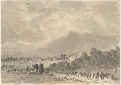 Paisagem - Rochas e Montanhas de Robert Walter Weir