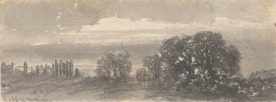 Paisagem - Árvores de Robert Walter Weir