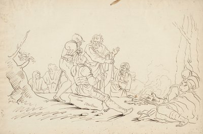 Cena depois Salvator Rosa de Robert Walter Weir