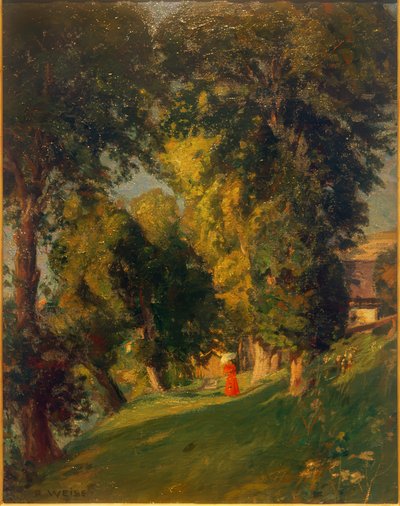 Paisagem do parque de Robert Weise
