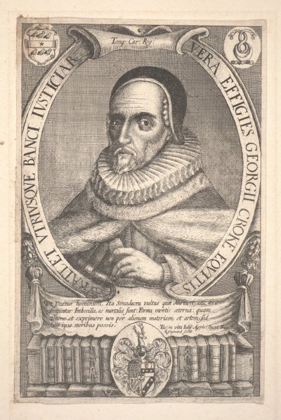 Sir George Croke (gravura) de Robert White
