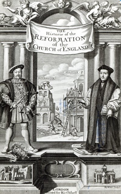 Título da &39;A História da Reforma da Igreja da Inglaterra&39; de Robert White