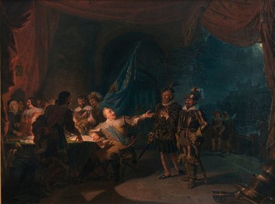 Gustav II Adolf da Suécia em Würzburg de Robert Wilhelm Ekman