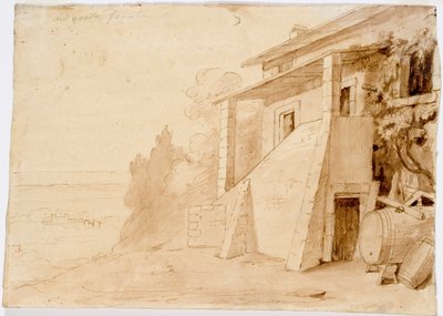 Paisagem, Grottaferrata de Robert Wilhelm Ekman