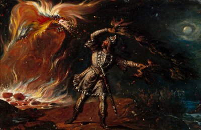 Lemminkäinen e a Águia Ardente de Robert Wilhelm Ekman