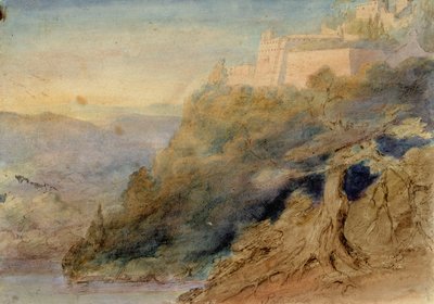 Palazzolo, paisagem italiana de Robert Wilhelm Ekman