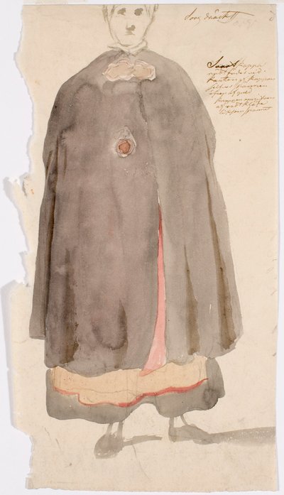 Camponesa de pé de Robert Wilhelm Ekman