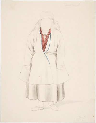 Camponesa de Joutseno em pé de Robert Wilhelm Ekman