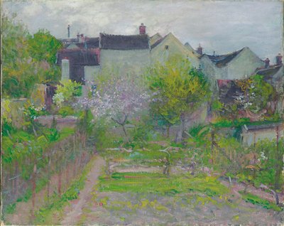 Grez-sur-Loing (óleo sobre tela) de Robert William Vonnoh