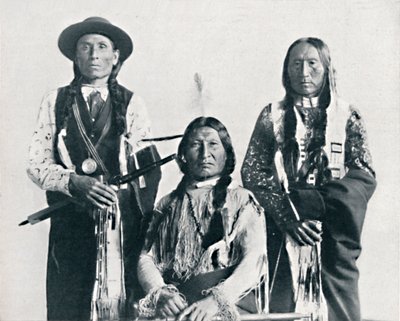 Um Grupo de Algonquins, 1912 de Robert Wilson Shufeldt