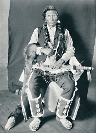 Um índio sahaptin, 1912 de Robert Wilson Shufeldt