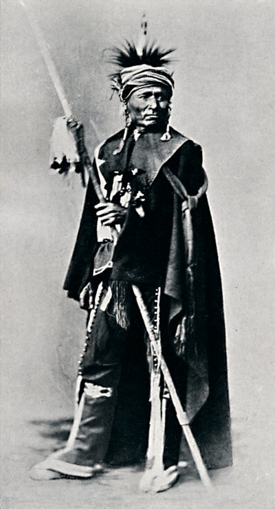 Um Algonquin corajoso, 1912 de Robert Wilson Shufeldt