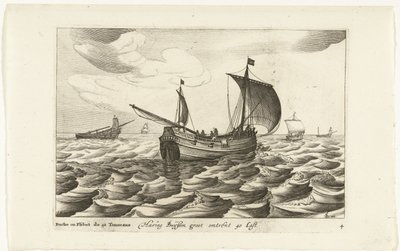 Compras de arenque
Haring Buyssen groot omtrent 40 Last / Buche ou Flibot de 40 Tonneaux (título sobre o objecto)
Tipos de navios holandeses, 1627 (título da série)
Navires Diversos Don ton se sert dans les Provinces Unies / Icones Variarum Navium Holla de Robert de Baudous (possibly)