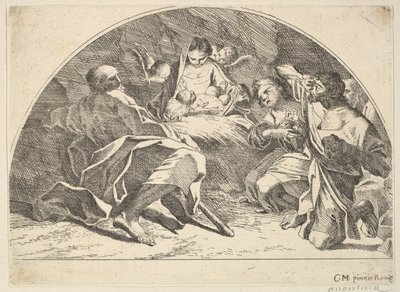 Natividade, 1680-1743. de Robert van Audenaerde