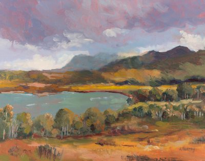 After The Storm, 2023 (óleo sobre painel) de Roberta Murray