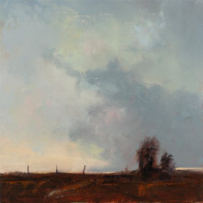 In Spite Of Searching, 2023 (óleo sobre tela) de Roberta Murray