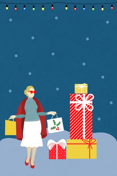 Shopping Spree, 2022 (digital) de Roberta Murray